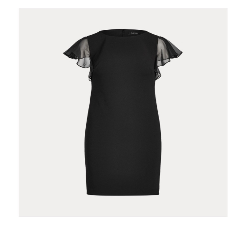 Ralph Lauren flutter sleeve dress. Never worn, with tags!